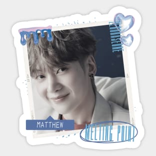 Matthew ZEROBASEONE Melting Point Sticker